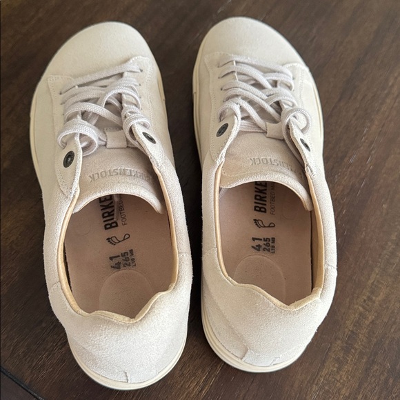 Birkenstock Beige Lace-Up Sneakers - Picture 7 of 9